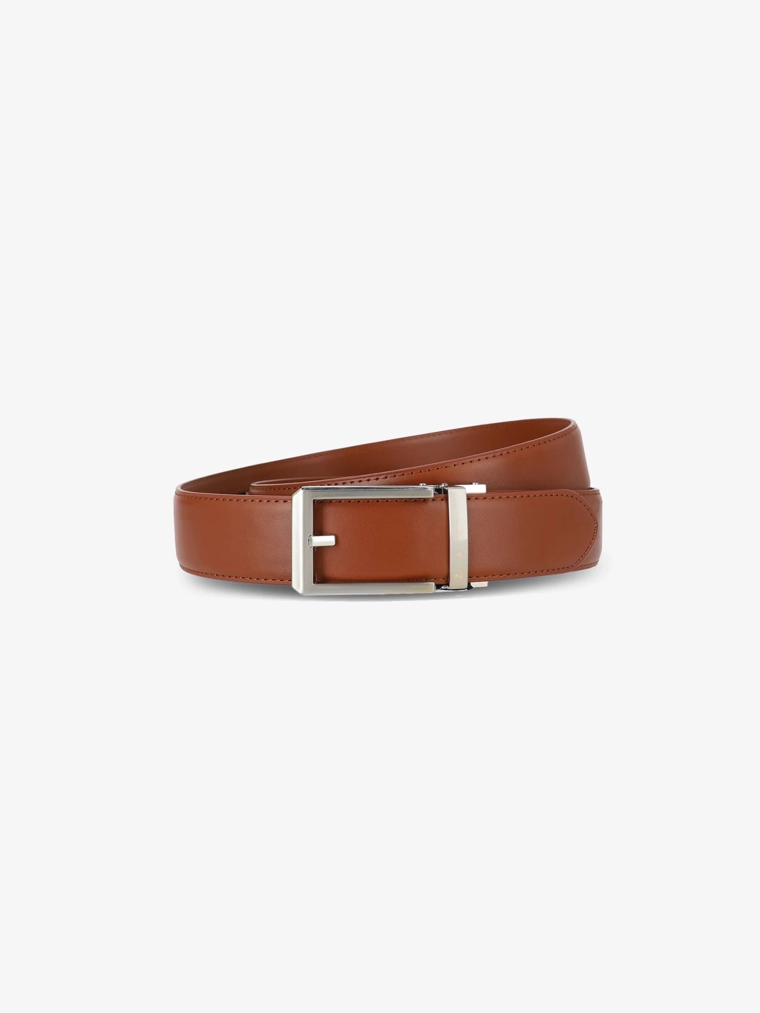 Ceinture à cliquet camel - IZAC