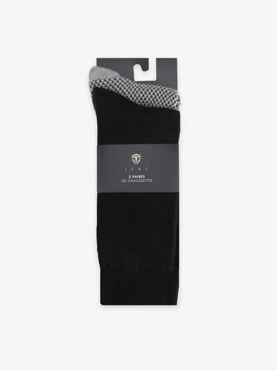 Pack de chaussettes noires - IZAC