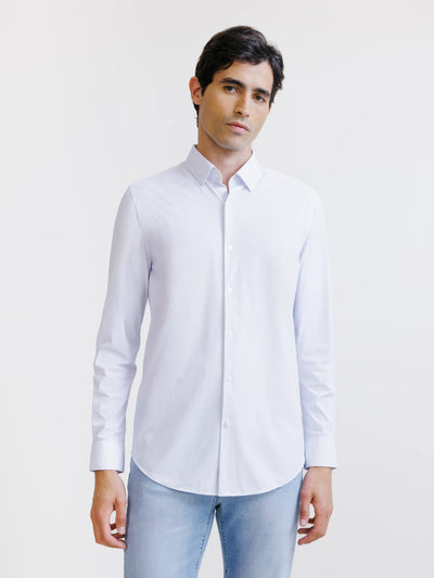 Chemise slim ciel - IZAC