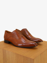 Richelieu en cuir marron - IZAC