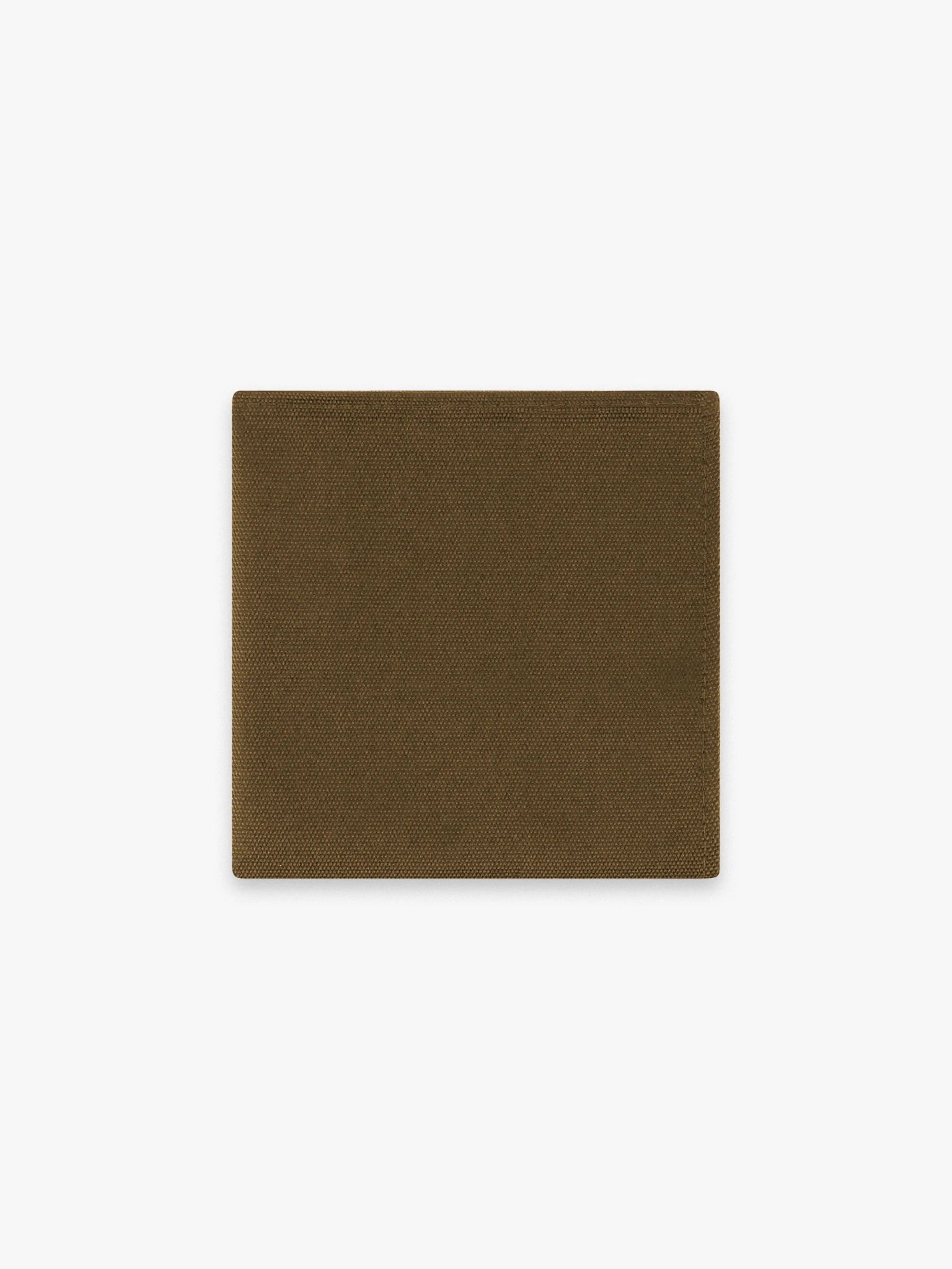 Pochette unie marron - IZAC