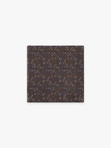 Pochette fantaisie marron - IZAC