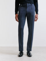 Navy knit city pants