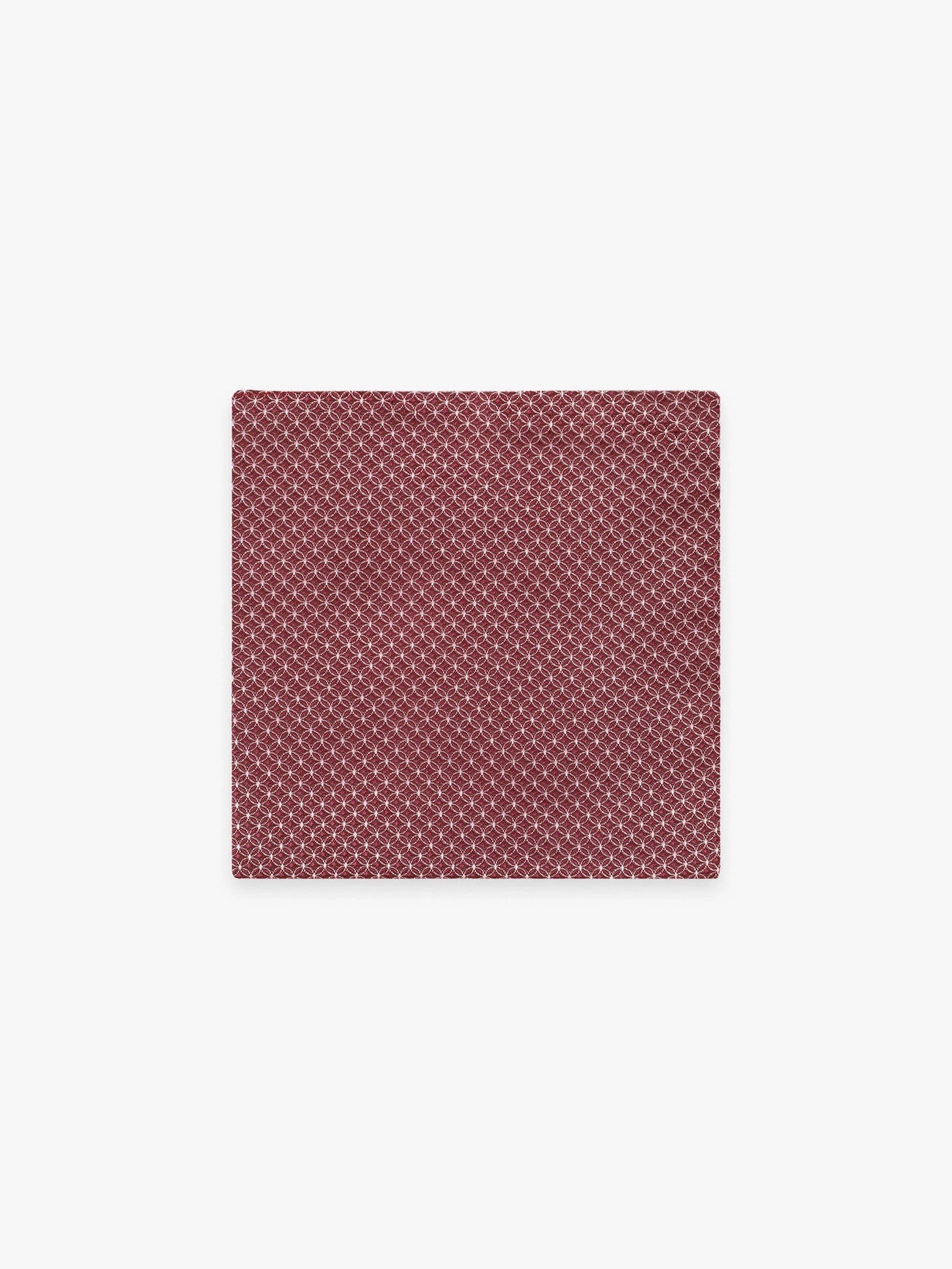 Pochette fantaisie bordeaux - IZAC