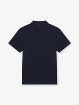 Polo boutonné marine - IZAC