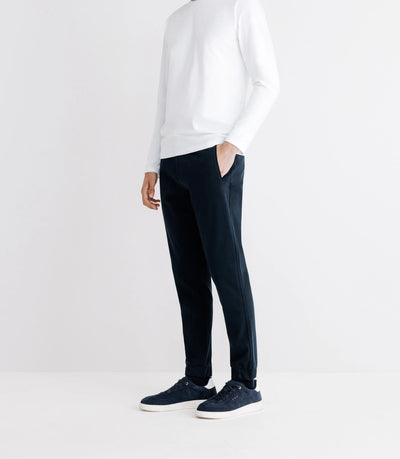 T-shirt en jersey manches longues blanc - IZAC
