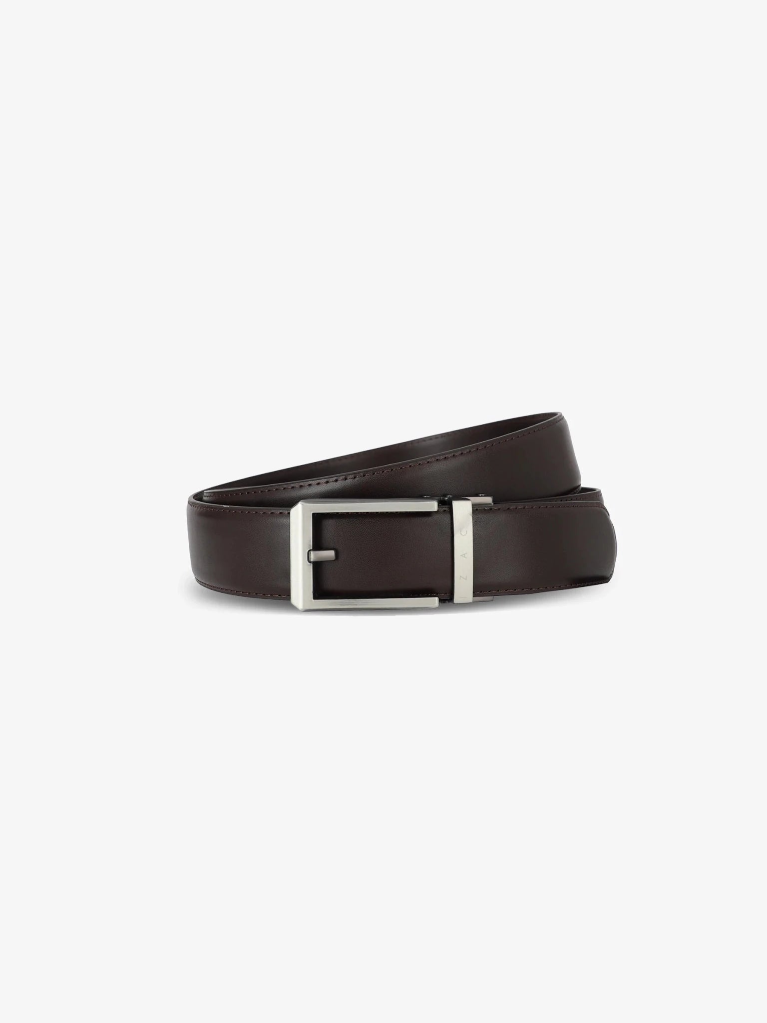 Ceinture à cliquet marron - IZAC