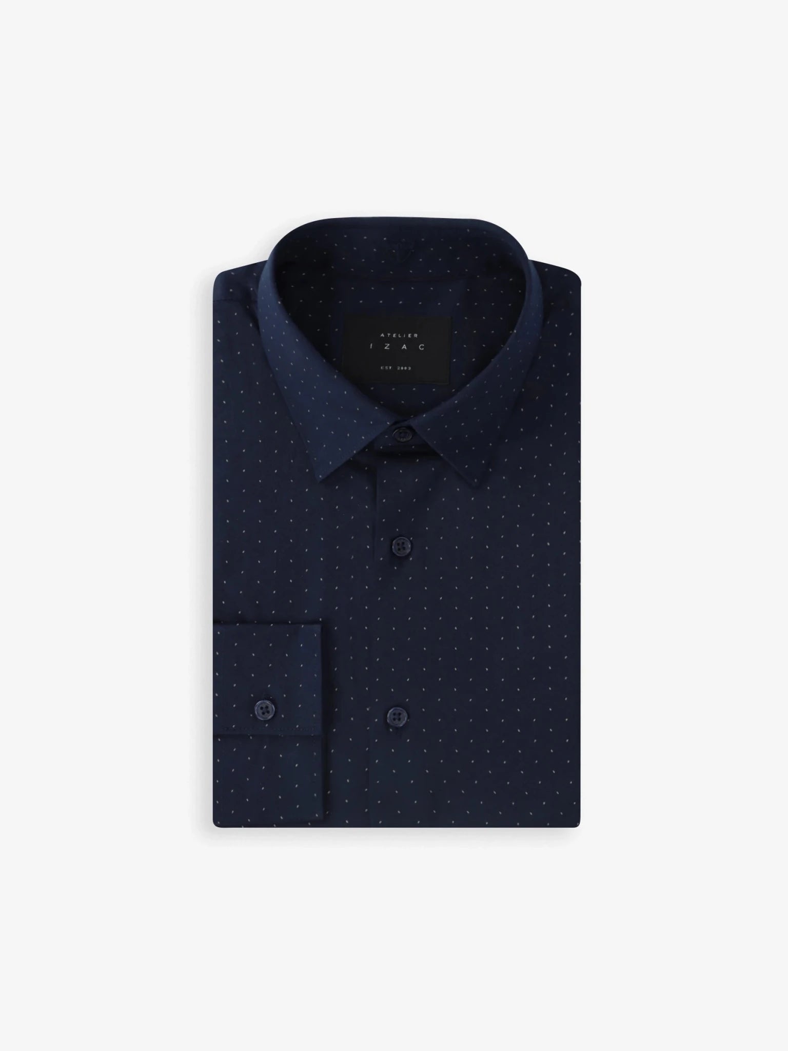 Chemise fantaisie marine - IZAC