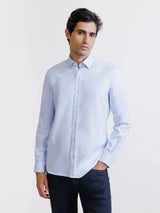 Chemise avec coudières ciel - IZAC