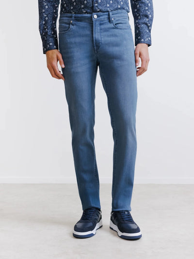 Jean 5 poches slim bleu - IZAC
