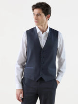 Navy city vest