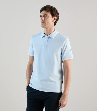 Polo zippé ciel - IZAC