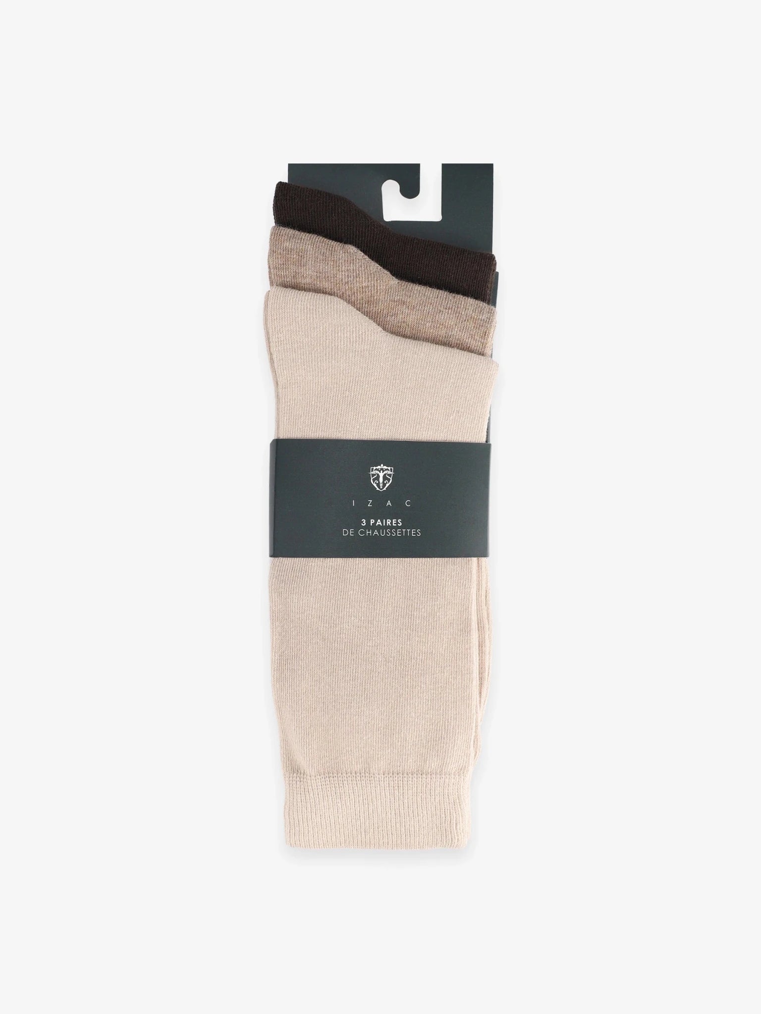 Pack de chaussettes beiges - IZAC