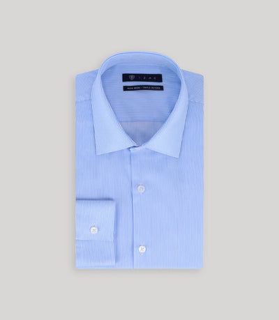 Chemise non iron ciel - IZAC