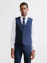 navy blue city vest