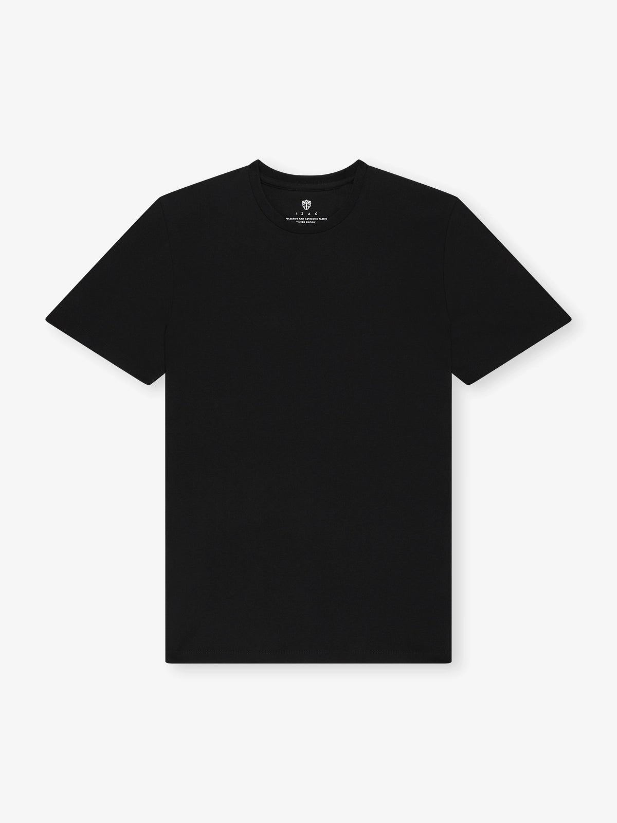 T-shirt col rond noir - IZAC