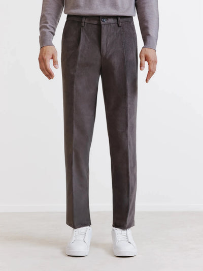 Pantalon en velours châtaigne - IZAC