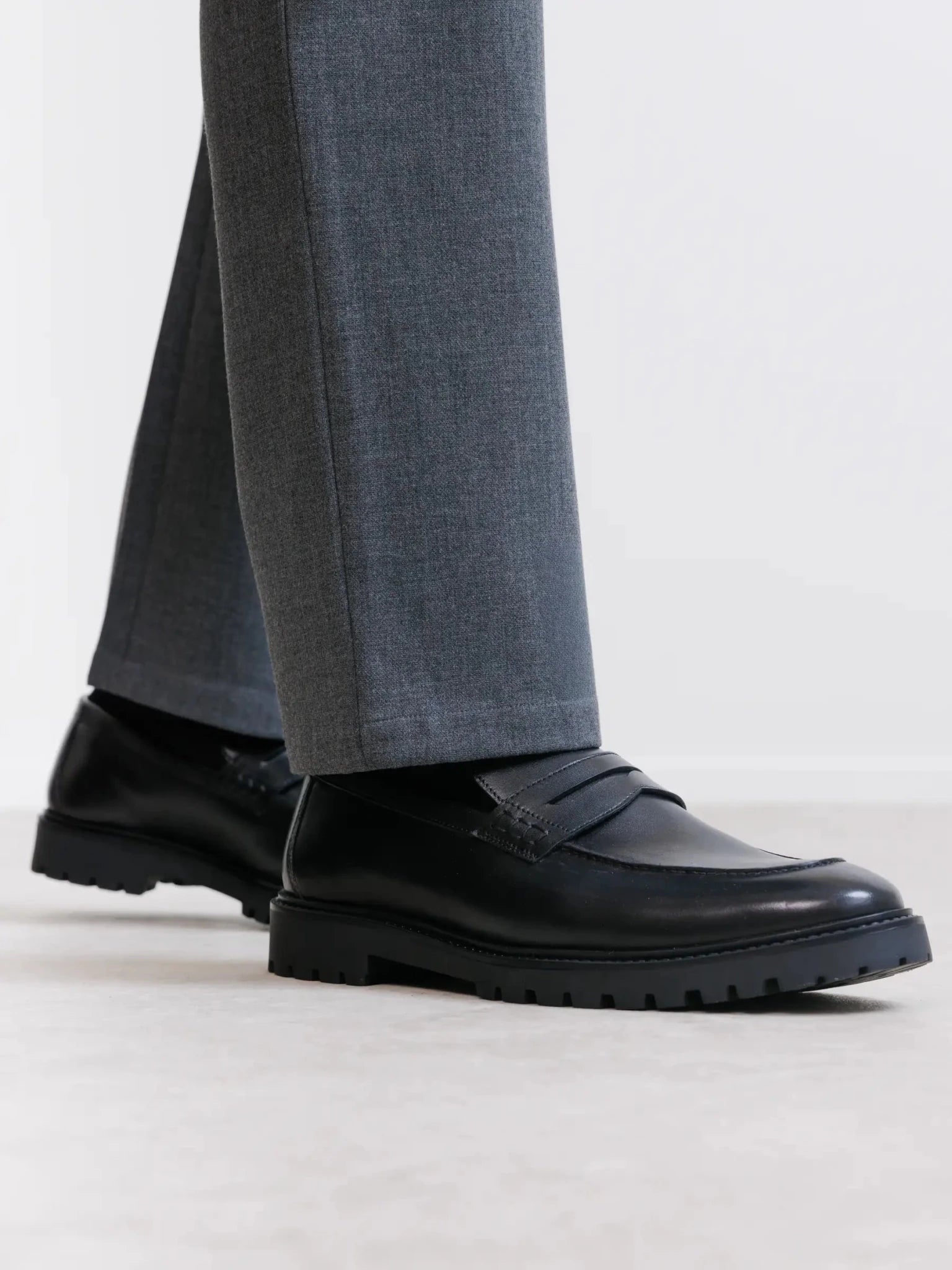 Mocassin ville noir - IZAC