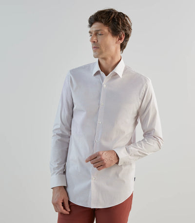 Chemise fantaisie blanche - IZAC