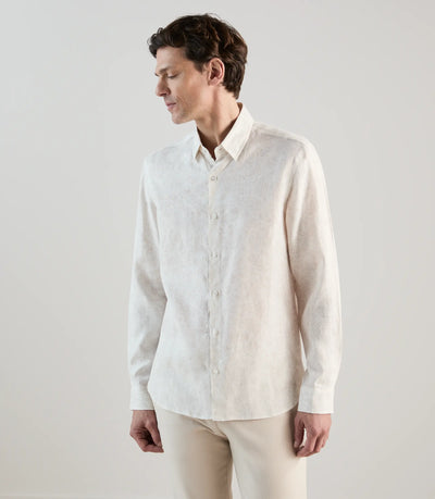 Chemise casual blanche - IZAC
