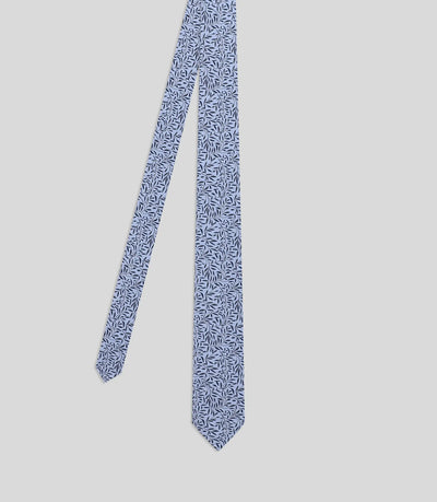 Cravate fantaisie bleu ciel - IZAC