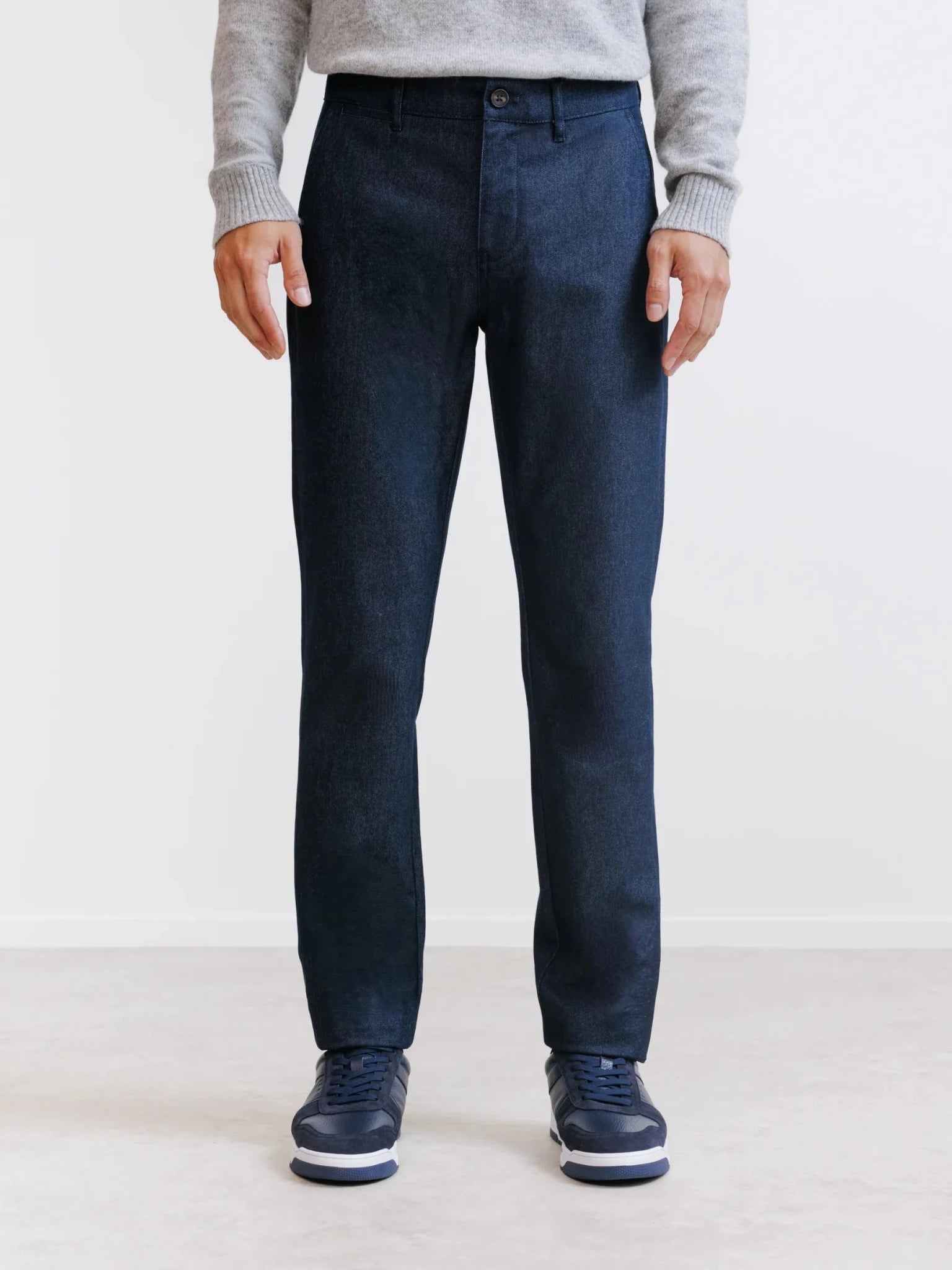 Pantalon casual marine - IZAC