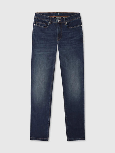 Jean 5 poches bleu