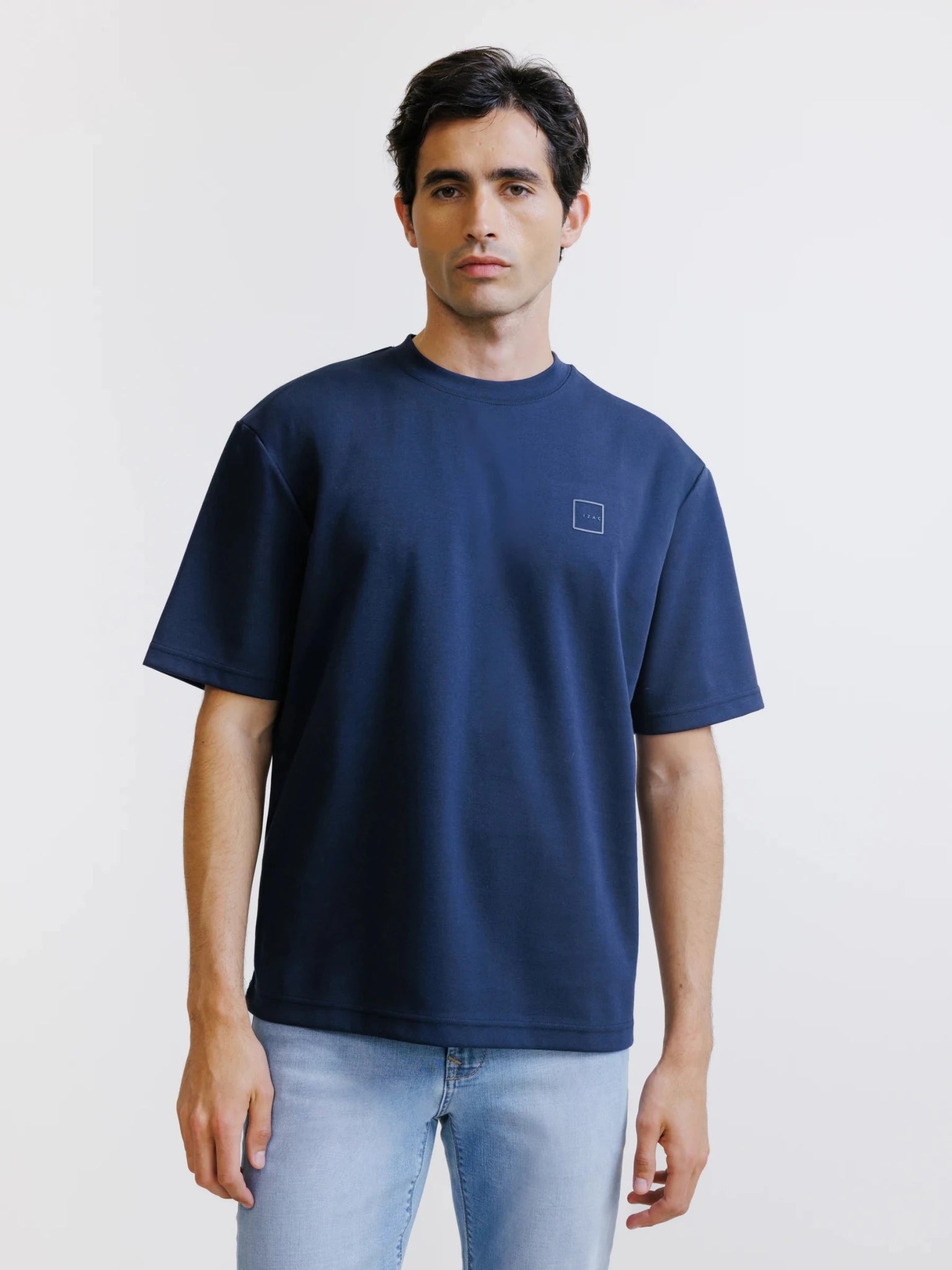 T-shirt oversize marine - IZAC