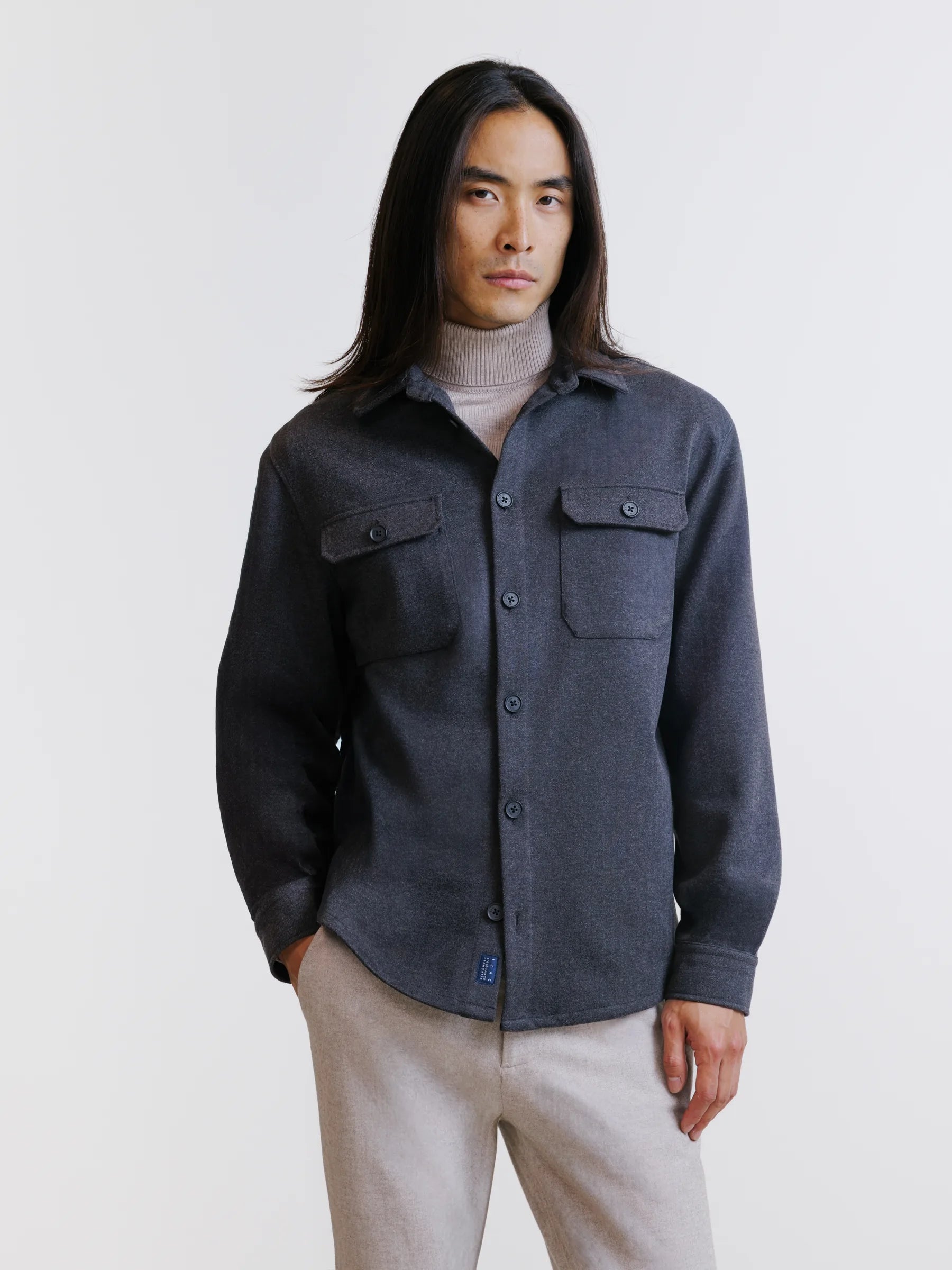 Dark gray overshirt