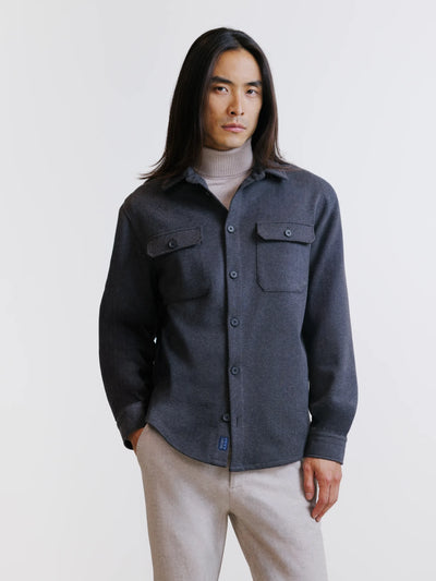 Dark gray overshirt