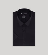 Chemise ville unie noire - IZAC