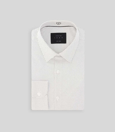 Chemise fantaisie blanche - IZAC