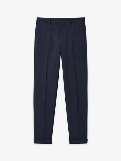 Pantalon confort élastiqué marine - IZAC