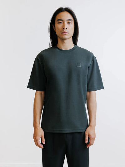 T-shirt oversize kaki foncé - IZAC