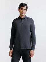Polo non iron noir - IZAC