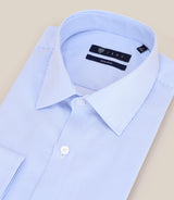 Chemise ville non iron bleue - IZAC