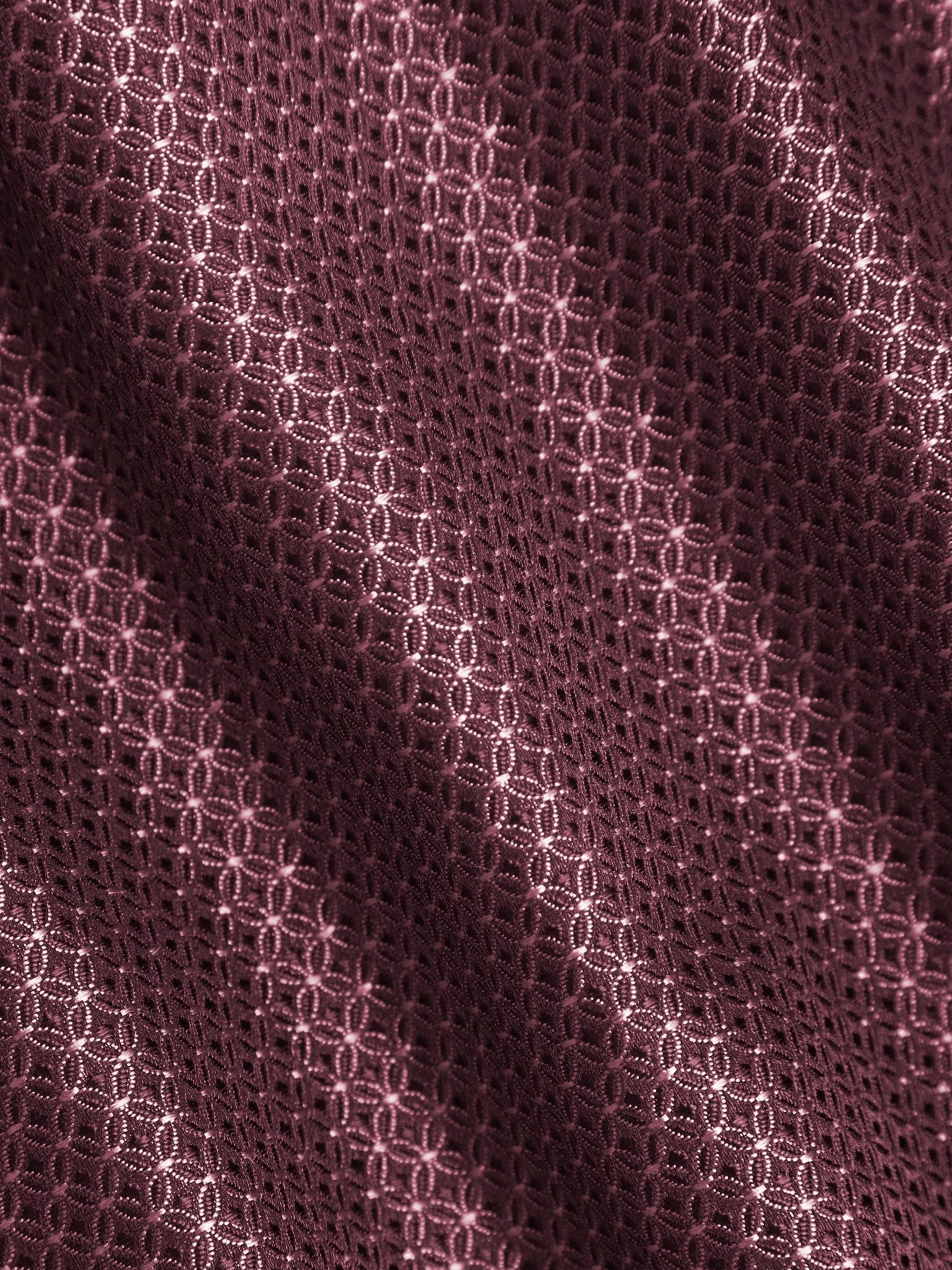Pochette fantaisie bordeaux - IZAC