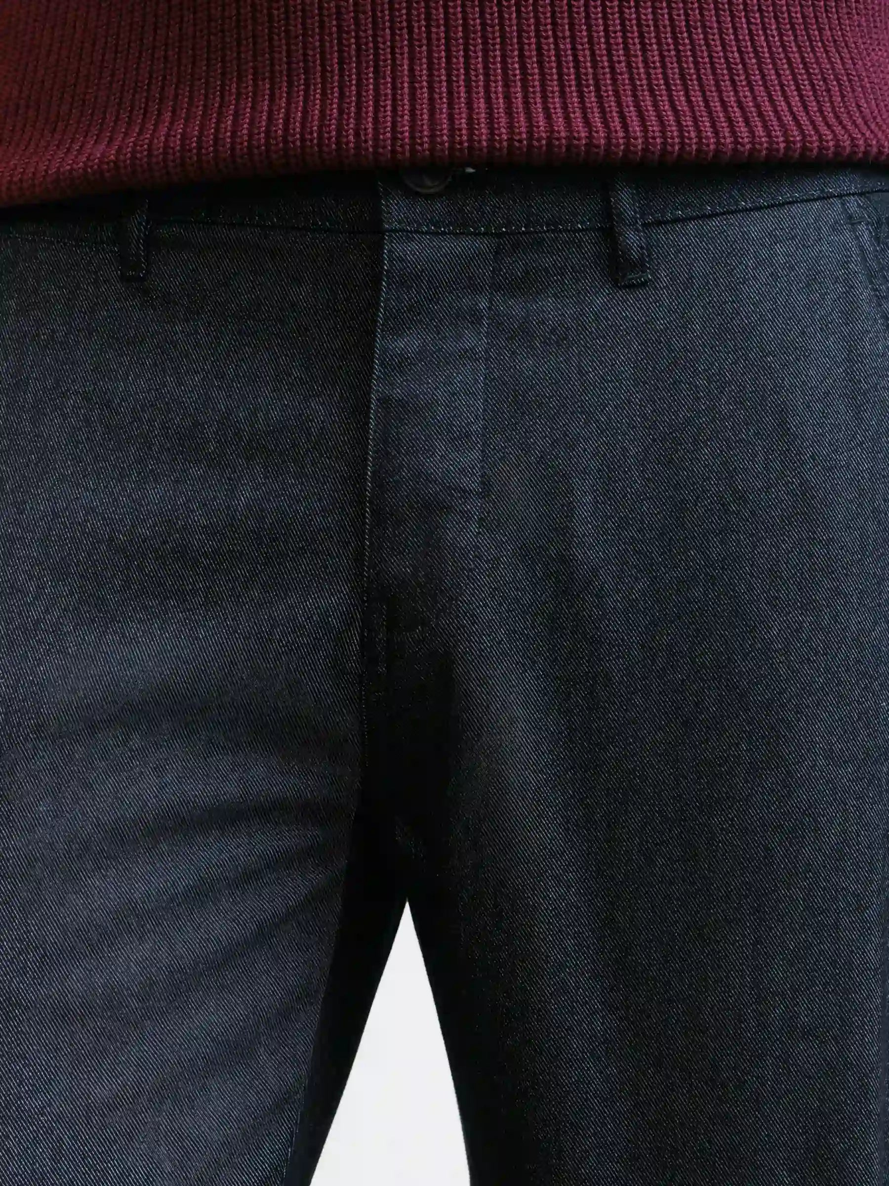 Black casual trousers