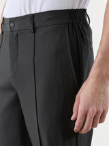 Pantalon ville en tissu technique noir - IZAC