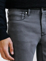 Jean 5 poches slim anthracite - IZAC