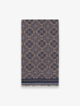 Navy blue fancy scarf
