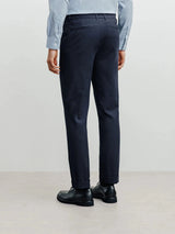 Pantalon flanelle marine - IZAC