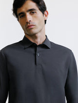 Polo non iron noir - IZAC