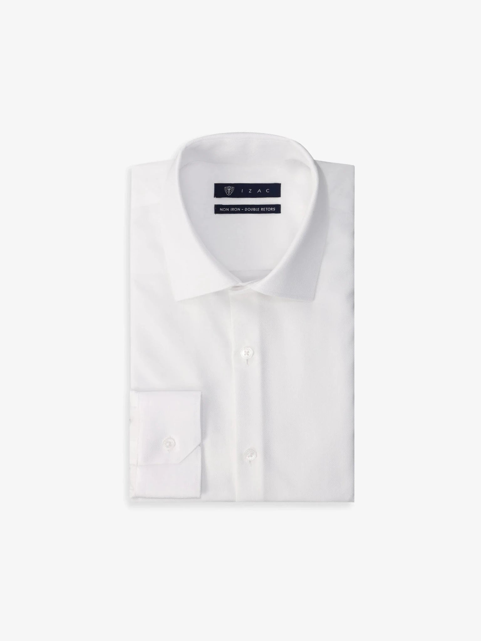 Chemise non iron blanche - IZAC