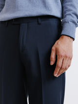 Pantalon ville lavable marine - IZAC