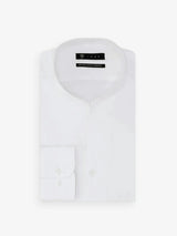 Chemise col philosophe écru - IZAC