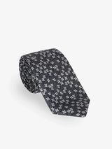 Cravate fantaisie anthracite - IZAC