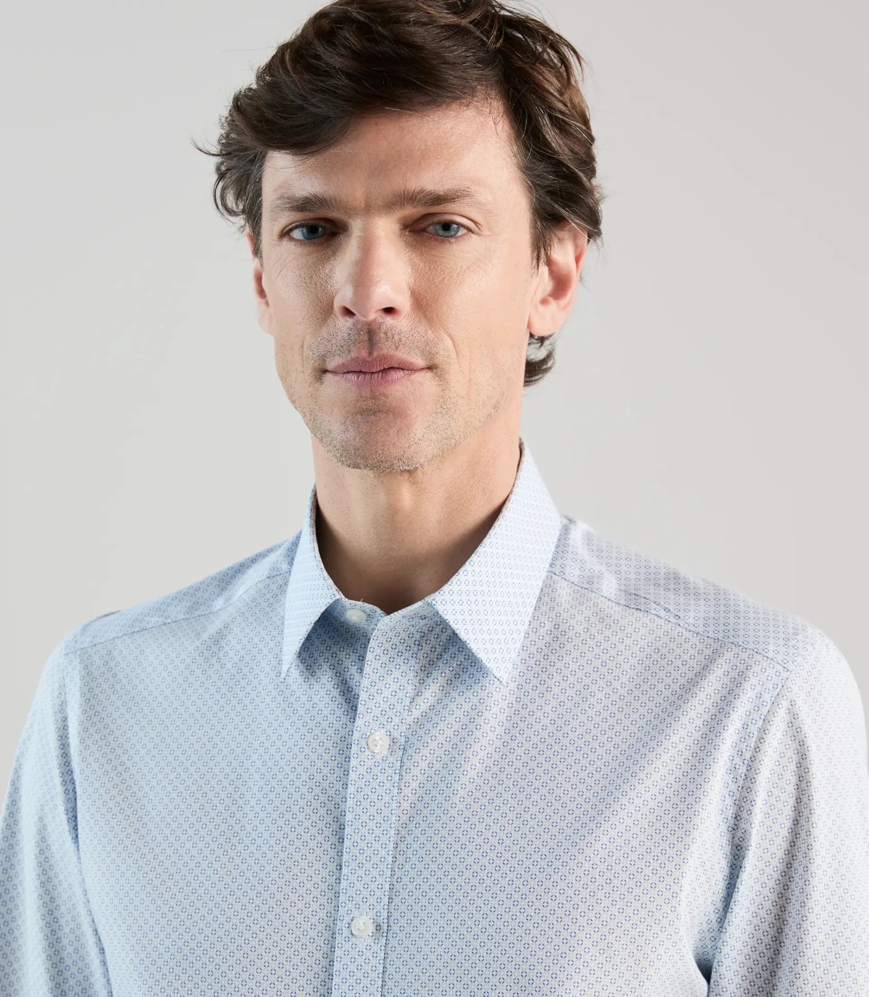 Chemise fantaisie ciel - IZAC