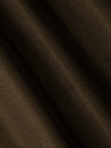 Pochette unie marron - IZAC