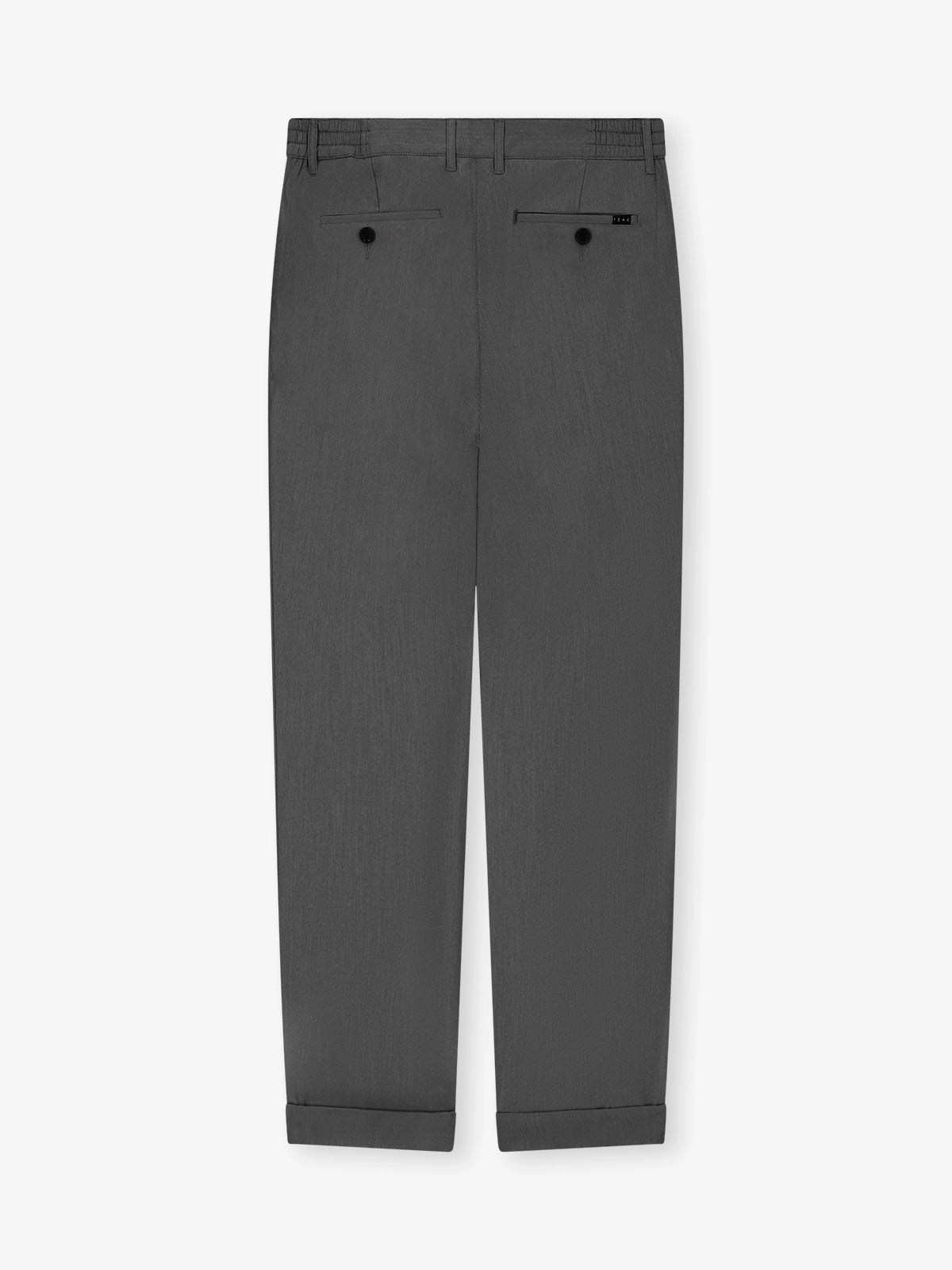 Pantalon avec taille élastiquée anthracite - IZAC